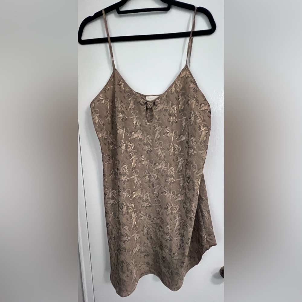 VTG INNER MOST Chemise/Slip/Nightgown - CHERUB print - Size Large